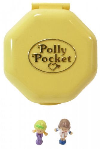 1990 Polly Pocket Polly's Hairdressing Hair Salon Bluebird Toys (47201)