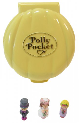 1989 Vintage Polly Pocket Bridesmaid Polly Bluebird Toys (47507)