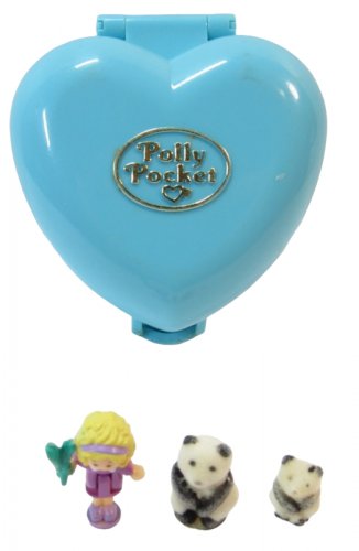 1993 Polly Pocket Vintage Pretty Pandas Bluebird Toys (47539)