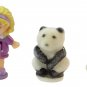 1993 Polly Pocket Vintage Pretty Pandas Bluebird Toys (47539)