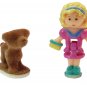 1993 Vintage Polly Pocket Precious Puppies Bluebird Toys (47427)