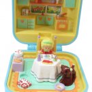 1991 Polly Pocket Vintage Dinnertime Ring and Ring Case Bluebird Toys (47788)