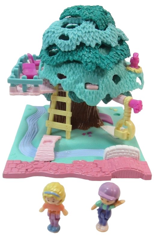 1994 Polly Pocket Vintage Treehouse Tree House Bluebird Toys (48023)