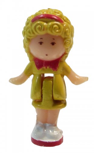 1989 Polly Pocket Vintage Doll Dressing Up Time with Polly Ring - Polly (48154)