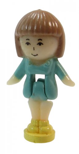 1995 Polly Pocket Dolls Pretty Me Collection - Midge Bluebird Toys (48182)