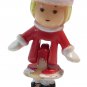 1989 Polly Pocket Doll RARE Polly's Musical Christmas Wonderland - Polly (48134)
