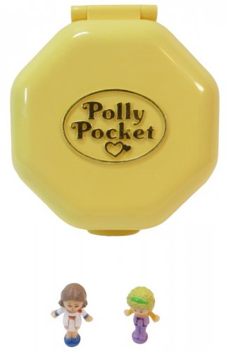 1990 Polly Pocket Polly's Hairdressing Hair Salon Bluebird Toys (48563)