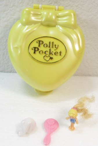 1995 Polly Pocket Vintage Stylin' Salon Bluebird Toys (48743)