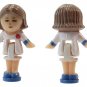 1990 Vintage Polly Pocket Doll Figure Pollys Hair Salon - Pixie Bluebird (48989)