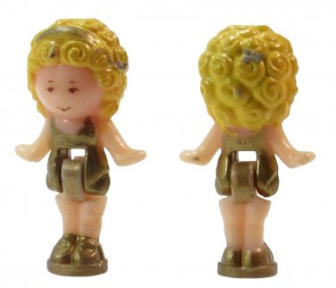 1990 Polly Pocket Figure Polly Plays Princess - Polly Doll Bluebird Toys (49047)