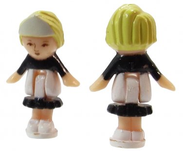 1990 Polly Pocket Vintage Doll Mr. Fry's Restaurant - Dishy Bluebird Toys (49048)