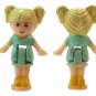 1990 Polly Pocket Doll Vintage Writing Case Playset - Tiny Tina Bluebird Toys (48965)