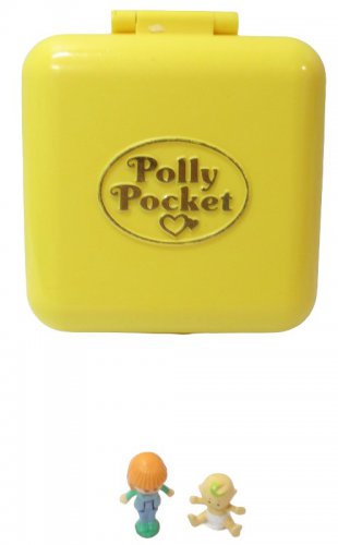 1989 Vintage Polly Pocket Midge's Play School Bluebird Toys (49578)