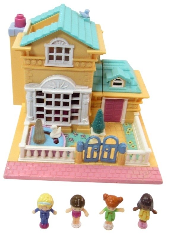 1994 Polly Pocket Vintage Lot Light-up Hotel Bluebird Toys (51880)