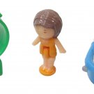 1989 Polly Pocket Blue Variation Little Lulu's Bathtime Ring Bluebird Toys (51470)