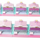 1993 Polly Pocket 10 Pet Shop Store Buildings ONLY No Dolls Bluebird (52120)