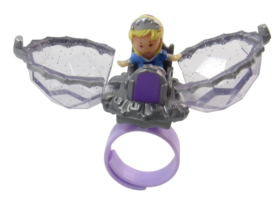 Polly Pocket Pretty Pearl Mermaid Surprise Ring - Bluebird 1994 - Vintage