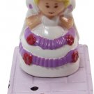 1990 Vintage Polly Pocket Polly Plays Bride Ring Bluebird Toys (52228)