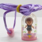 Polly Pocket 1990 Lulu in her Necklace Bluebird Toys COMPLETE (54714)