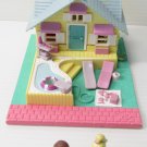 Polly Pocket Vintage 1993 Summer House Bluebird Toys COMPLETE (54978)