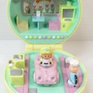 Polly Pocket RARE 1991 Vintage '50s Diner Ring Case Bluebird Toys COMPLETE (55186)