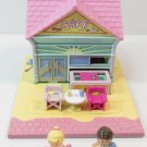 Polly Pocket Vintage 1993 Beach Cafe Bluebird Toys COMPLETE (55210)