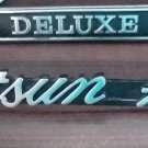Datsun 1200 and Datsun Deluxe Emblem set