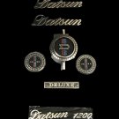DATSUN 1200 Set Of 7 Piece Emblem