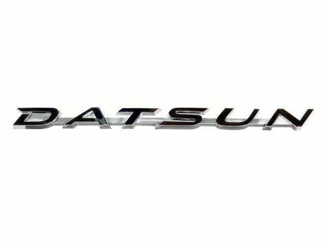 Datsun' Front Fender Emblem Set to suit Datsun 510 1968-1973 in Metal