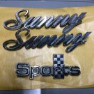 Datsun Sunny Sports Set of Emblem