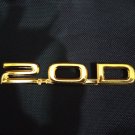 2.OD Emblem For Toyota INDUS