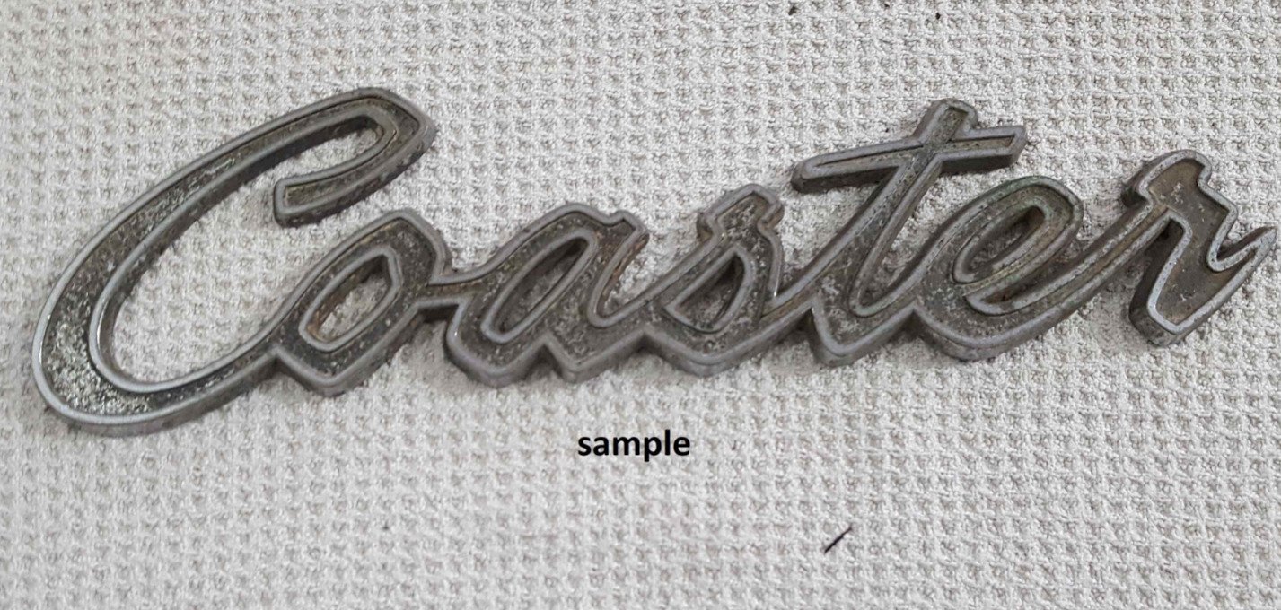 Coaster Car Emblem