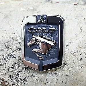 Colt Pillar Emblem In Metal