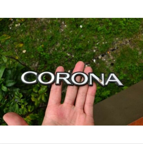 Corona Car Emblem in Metal