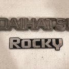 Daihatsu Rocky 2 Piece Emblem Set