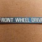 Front Wheel Drive Emblem