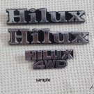 Hilux 4WD Car Emblem Set