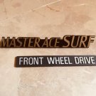 MASTER ACE SURF With Front Wheel Drive Emblem 2 Piece