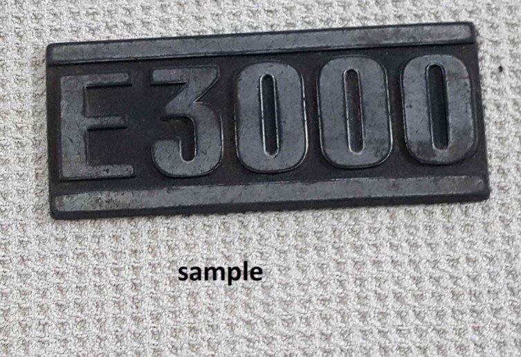 Mazda E3000 Car Emblem