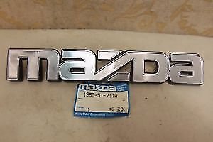 Mazda E3000 Front Car Emblem In Metal