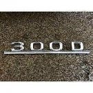 Mercedes 300D Emblem In Metal