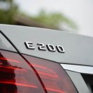 Mercedes E200 Emblem Diesel in Metal