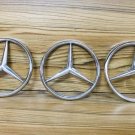 Mercedes-Benz 3 Piece Set Of Front Grille Emblem For 1992 Model