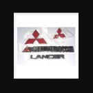 Mitsubishi Lancer Emblem set of 4 Piece
