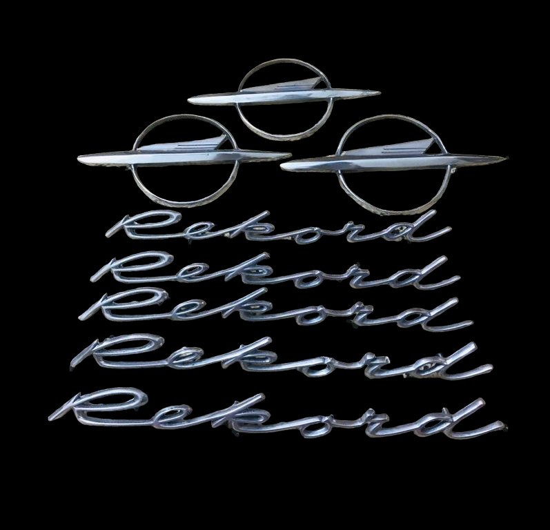OPEL REKORD 8 Piece Emblem