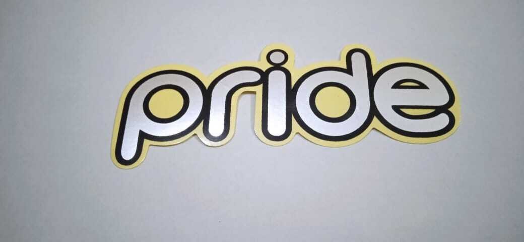 PRIDE Sticker emblem