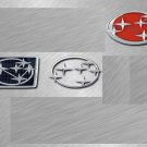 Subaru Turbo Car Emblem in Metal