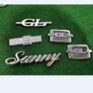 Sunny GL Car Set Of Emblem