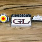 SUNNY GL Grille Emblem With side Emblem Set OF 3 Piece