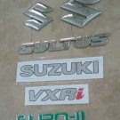 Suzuki Cultus 6 Piece Emblem Set